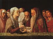 Giovanni Bellini The Presentation at the Temple oil on canvas
